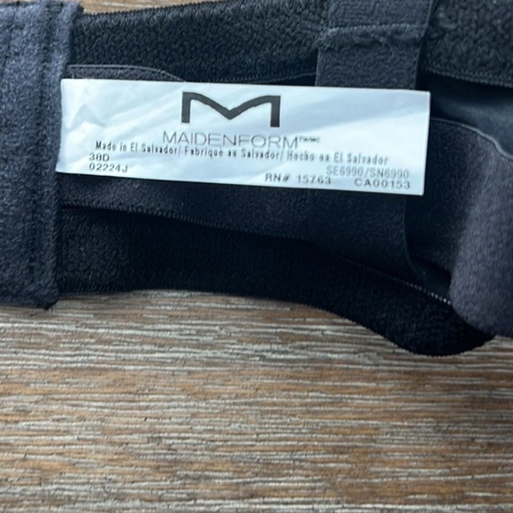 NWT,38-D,Maidenform, Pick Me Up, 
5-Multiway Demi Push Up Underwire, Stay-Put! - Picture 11 of 14